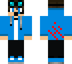 spooked boy with dantdm goggles