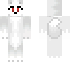 white husky | Minecraft Skin