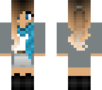 winter girl edit