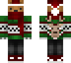 christmas bear green