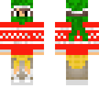 christmas grinch scarf
