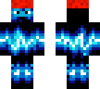 electroman with a cool santa hat