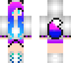 girl fox bi***ual flag