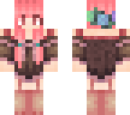 pink hair girl