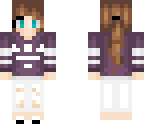 purple adidas girl
