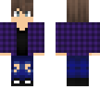 purple plaid