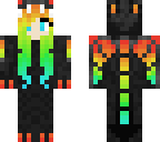 rainbow dragon girl