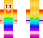 rainbow girl
