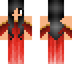 red dress