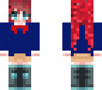 red head miku
