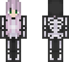 skeleton girl  hood edit not mine