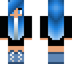 blue girl