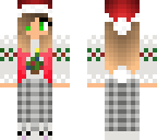 christmas bunny in pjs