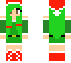 christmas girl skin