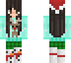 christmas pajama girl