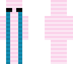 crying child in pink 