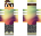 faded hoodie boy fixed pants
