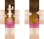 pink and brunette girl