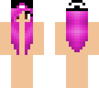 pink hair template