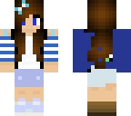 pretty blue girl