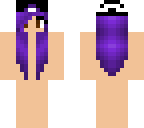 purple hair template
