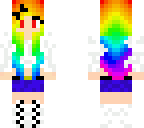 rainbow girl