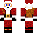 santaclause with his bag