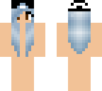 silver hair template