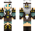 warrior with white hair
