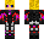 yellow haired robotic alien