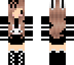 black bunny chibi skin
