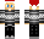 blond christmas boy