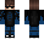 blue and black pvp boy