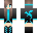 blue dragon girl