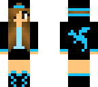 blue dragon girl