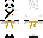 gold belt karate panda