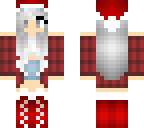 grey - christmas girl