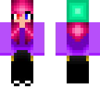 kali's minecraft skin