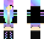 pastel space girl