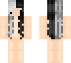white and black hair base