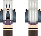 white hair