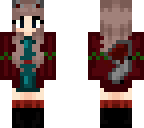 wolf christmas girl