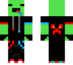 badass derpy slime  red and blue