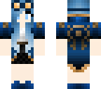 blue girl edit