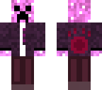 cute pink creeper