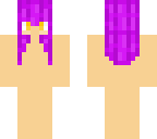 hair base - purple parted bangs