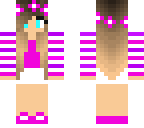 little carly pink and purple with blue eyes