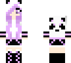 panda girl - lavender
