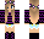 purple and black