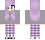 purple pajama girl